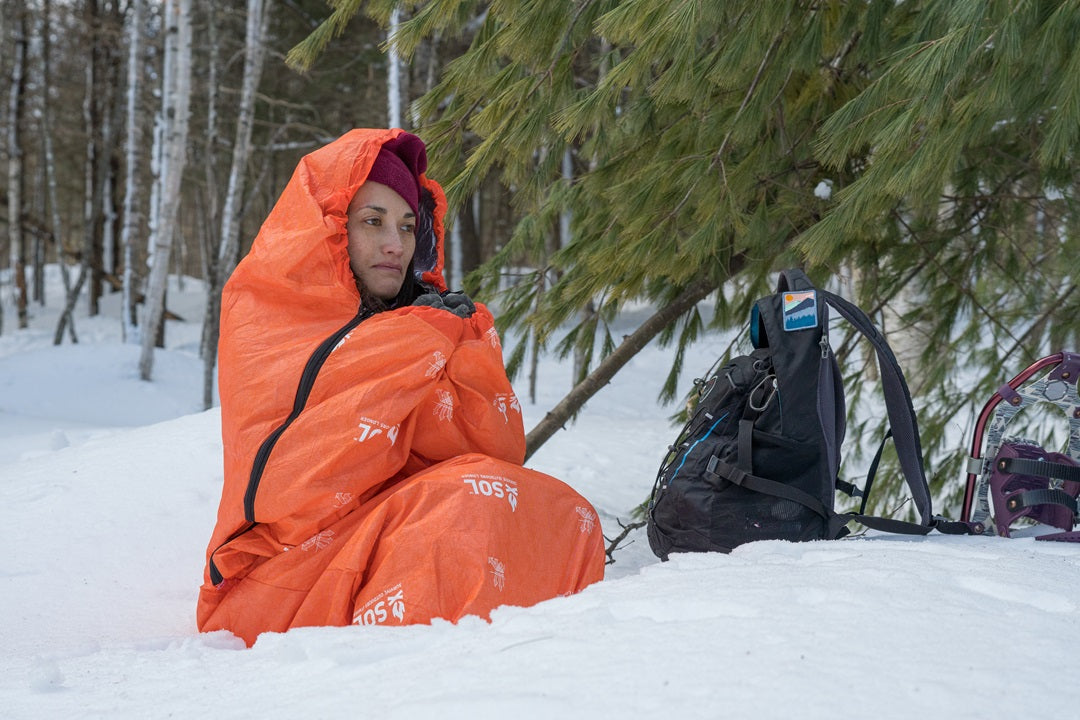 SOL Escape™ Bivvy with Hood - Orange