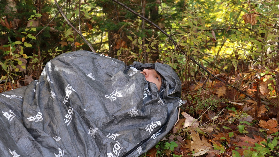 SOL Escape™ Bivvy XL with Hood - Gray