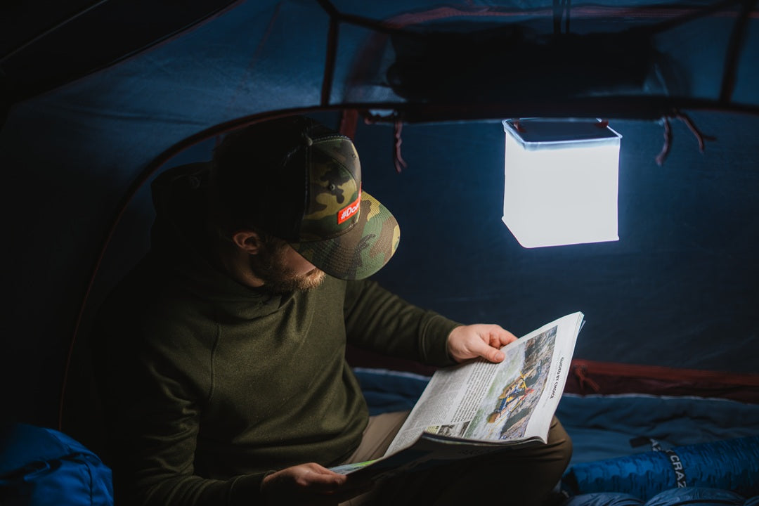 LuminAID Max Quick Inflate Solar Lantern with Phone Charger