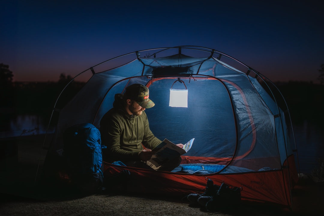 LuminAID Max Quick Inflate Solar Lantern with Phone Charger