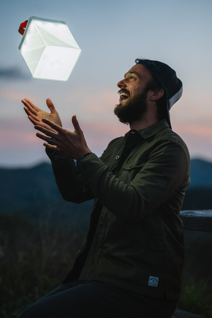 LuminAID Max Quick Inflate Solar Lantern with Phone Charger