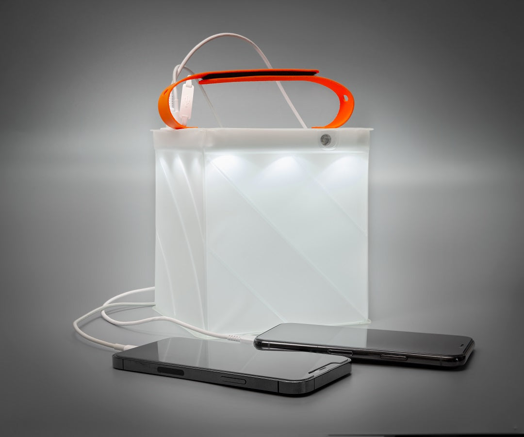 LuminAID Survivor Solar Lantern with Dual Phone Charger