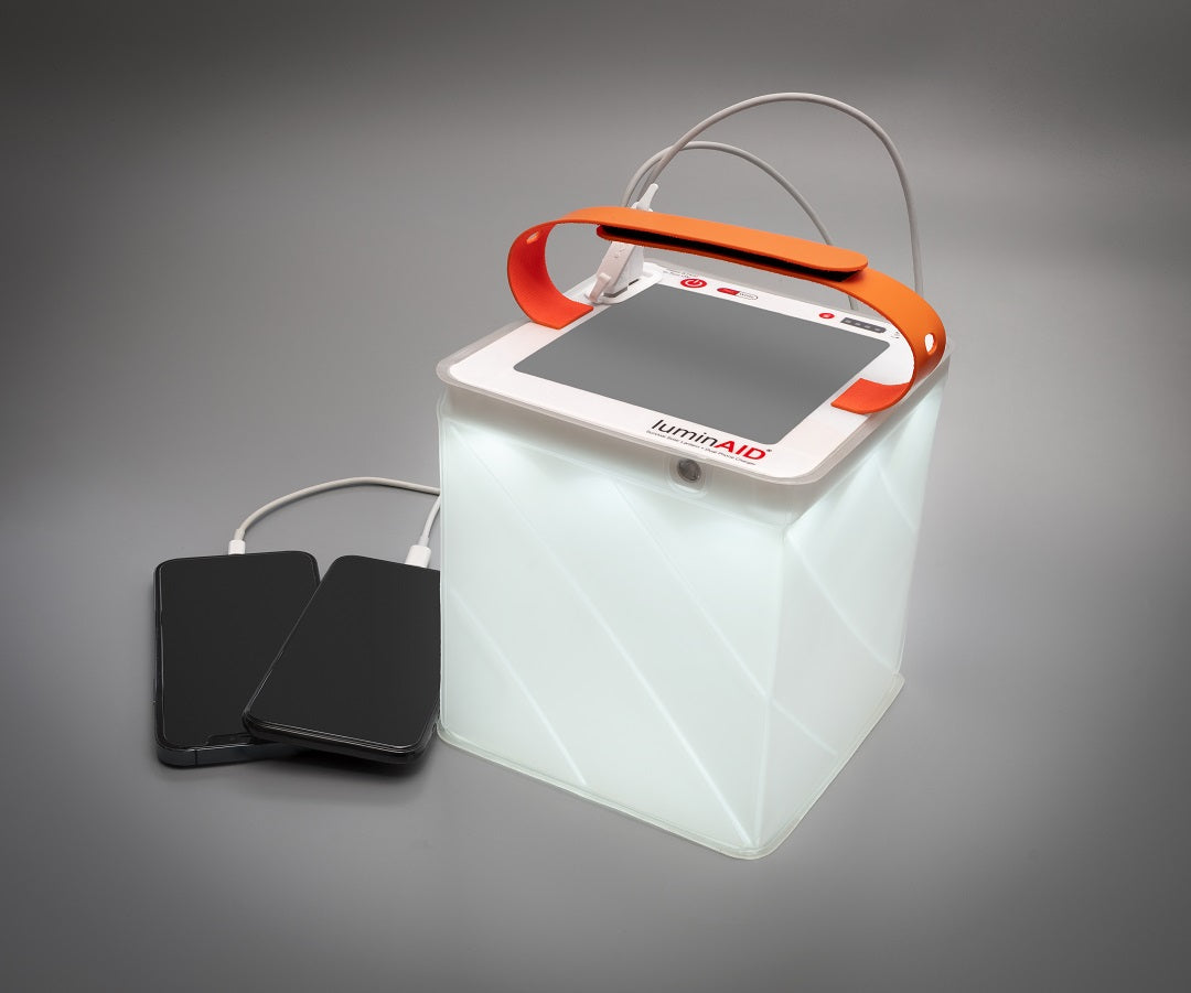 LuminAID Survivor Solar Lantern with Dual Phone Charger