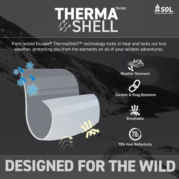 SOL Escape™ Bivvy XL with Hood - Grey - Multi-Sport Imports