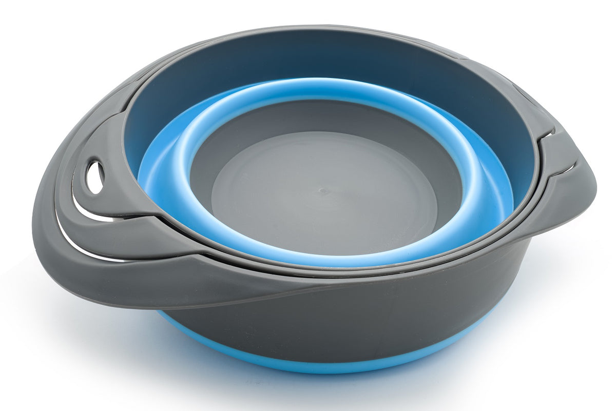 SOL Flat Pack Bowls &amp; Strainer Set