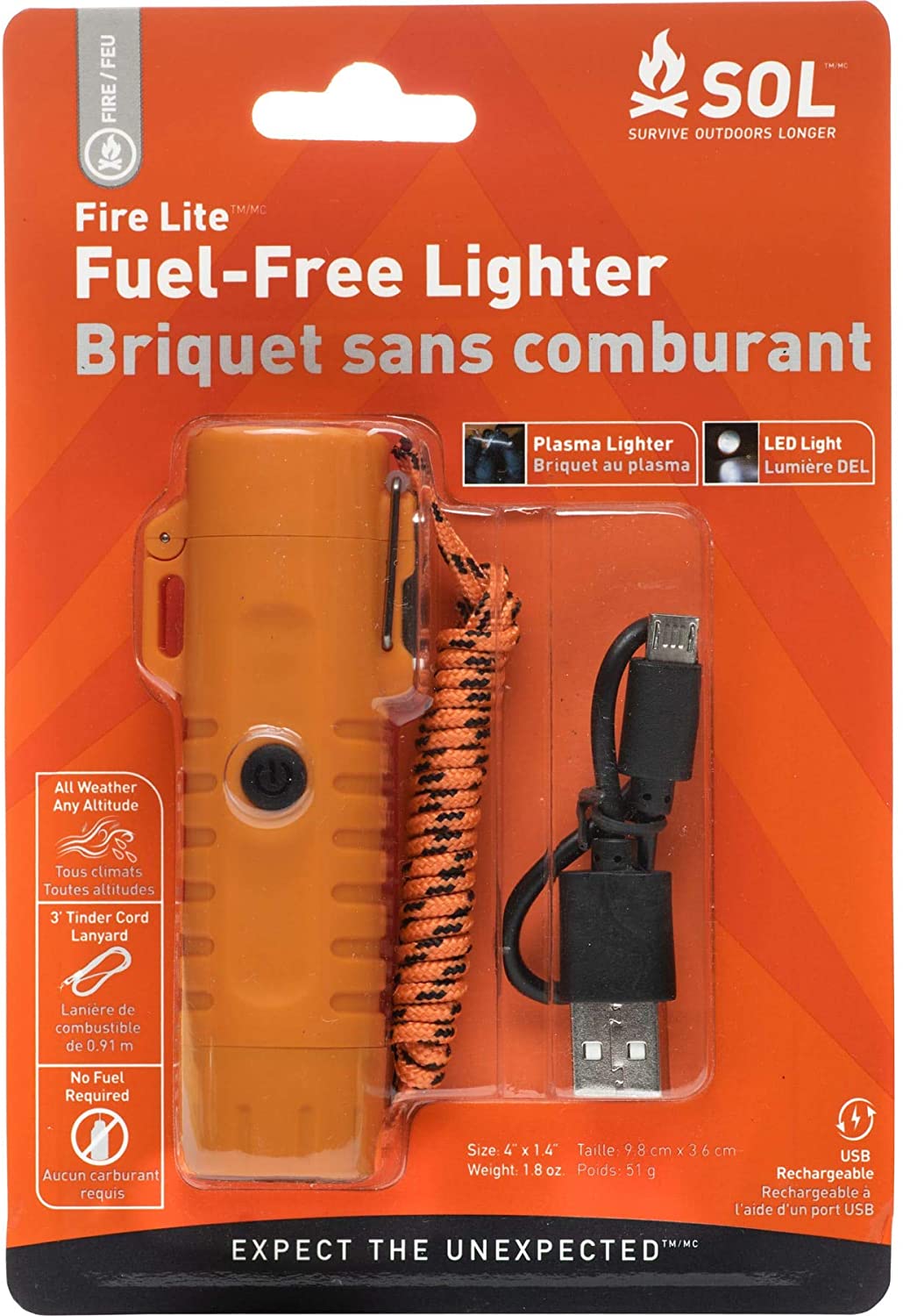 SOL Fire Lite™ Fuel-Free Lighter