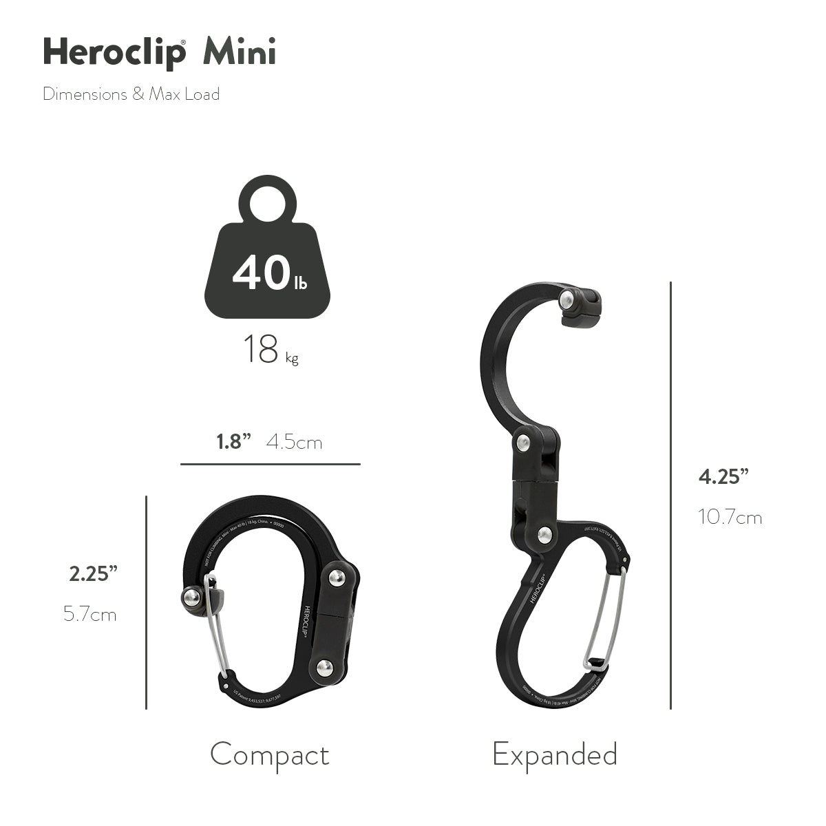 Gear Aid Heroclip Mini