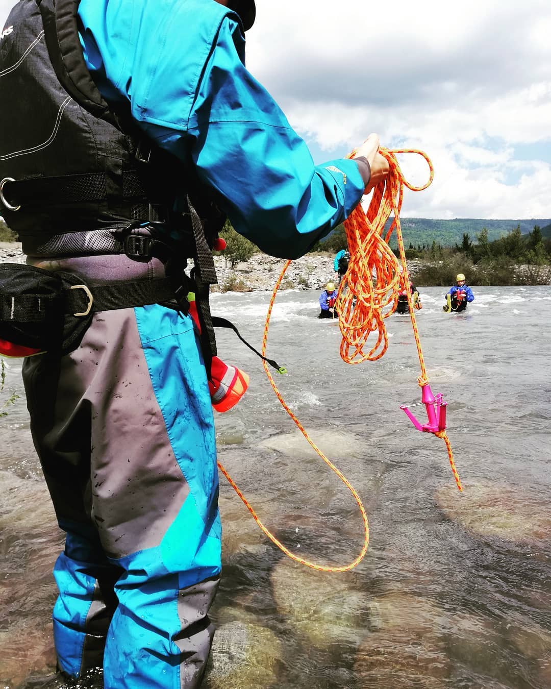 Crossline Reach Rope Capture Device | Flood Swiftwater Rescue - Multi ...