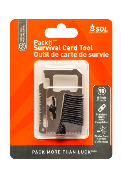 SOL PackIt Survival Card Tool