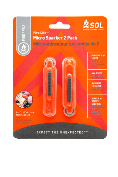 SOL Fire Lite Micro Sparker (2 pk)