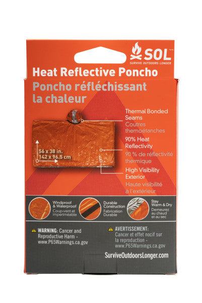 SOL Heat Reflective Poncho