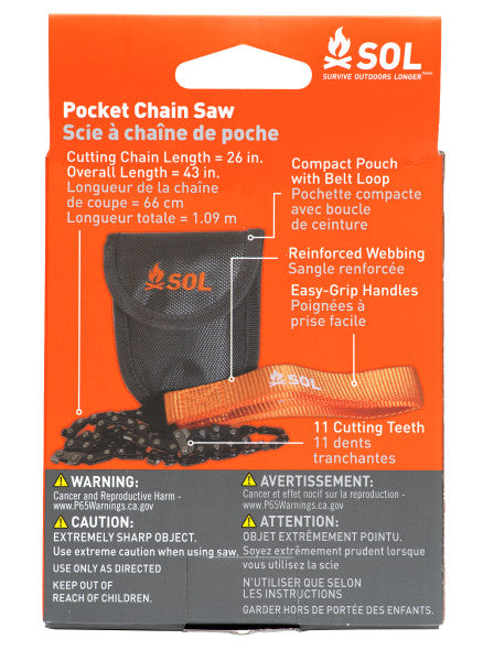 SOL Pocket Chain Saw